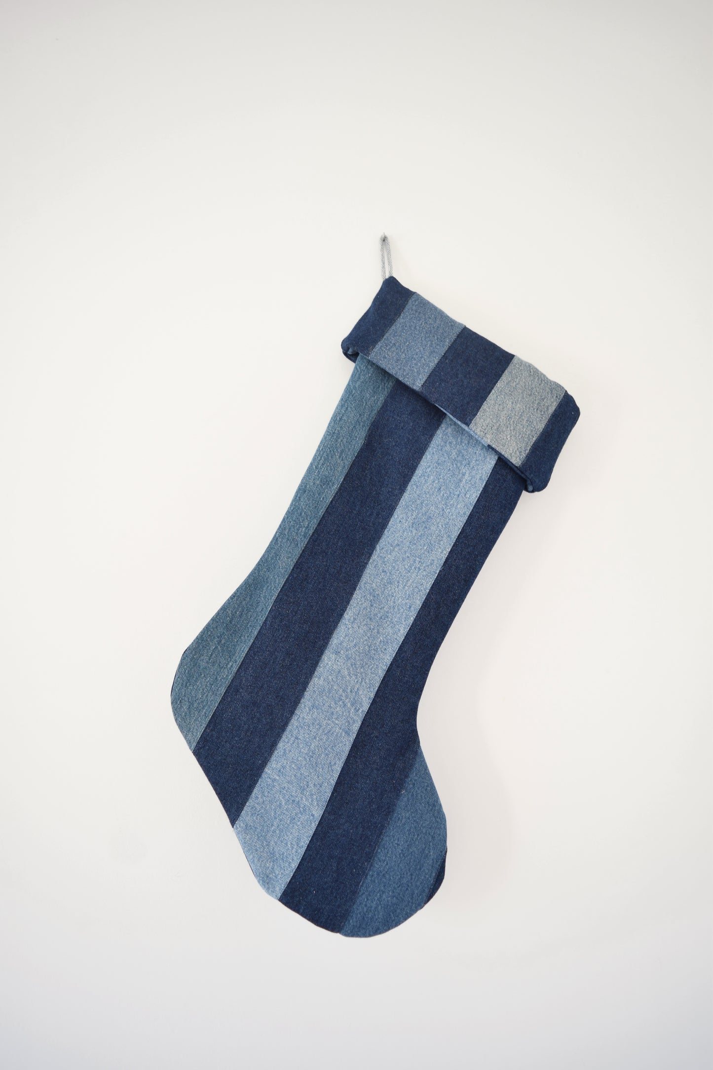 Denim Christmas Stocking