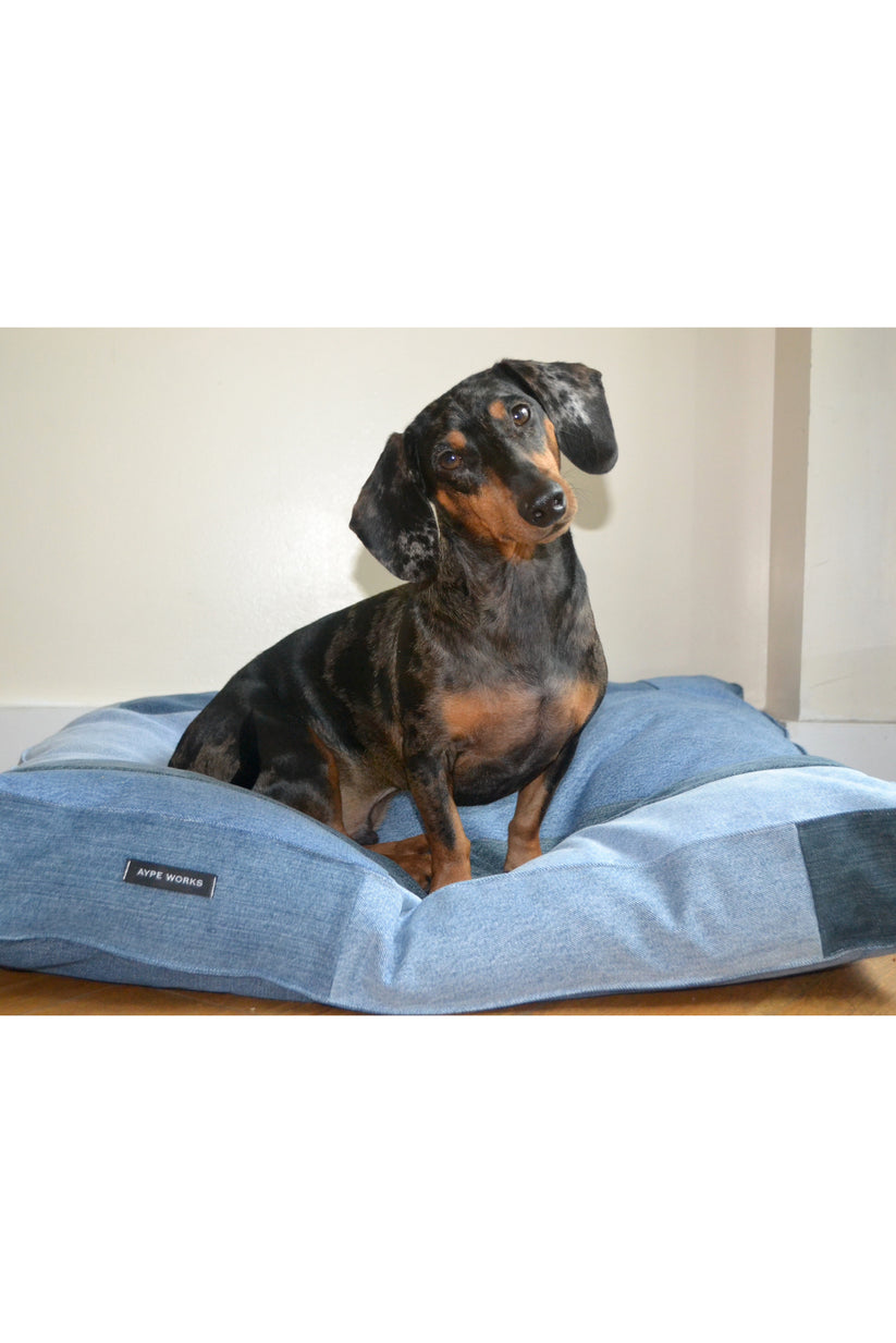 Denim Dog Bed Cover AYPE WORKS