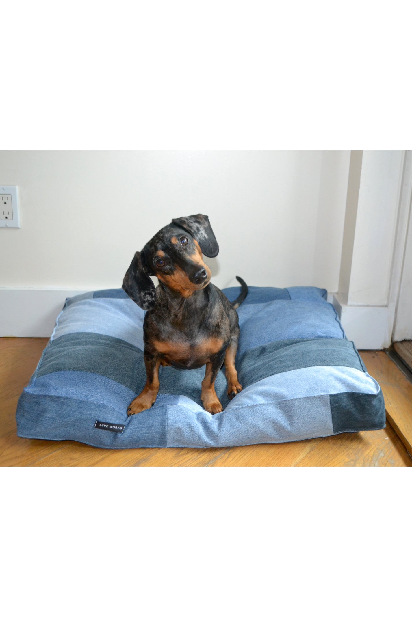 Denim Dog Bed Cover AYPE WORKS